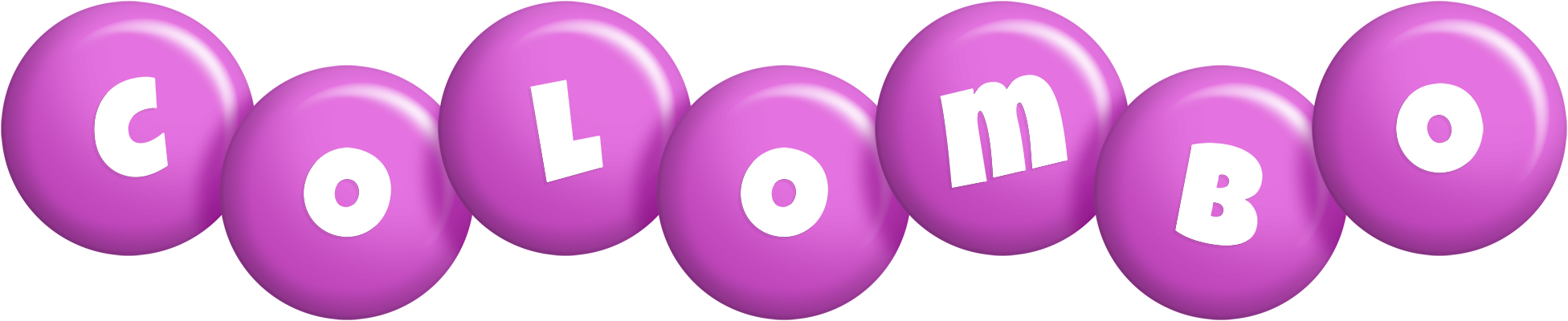 Colombo candy-purple logo
