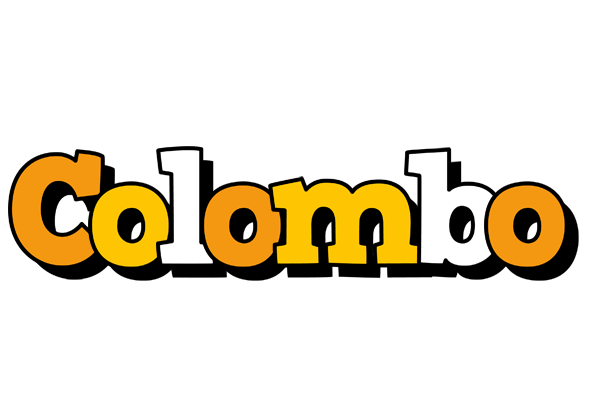 Colombo cartoon logo