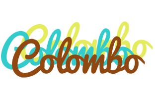 Colombo cupcake logo
