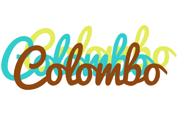 Colombo cupcake logo