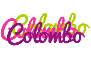 Colombo flowers logo