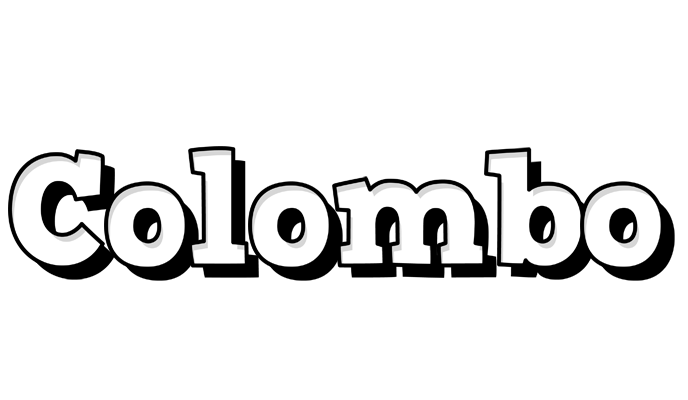Colombo snowing logo
