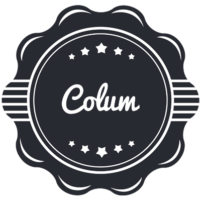 Colum badge logo