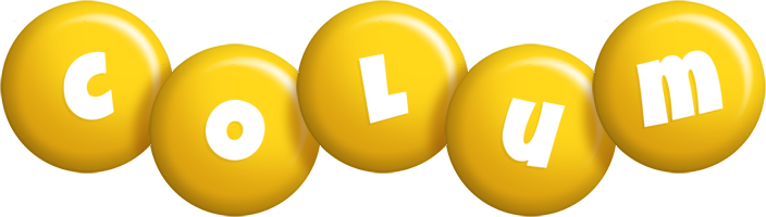 Colum candy-yellow logo