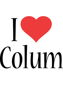 Colum i-love logo