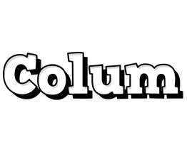 Colum snowing logo