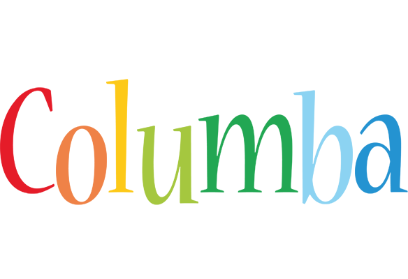 Columba birthday logo