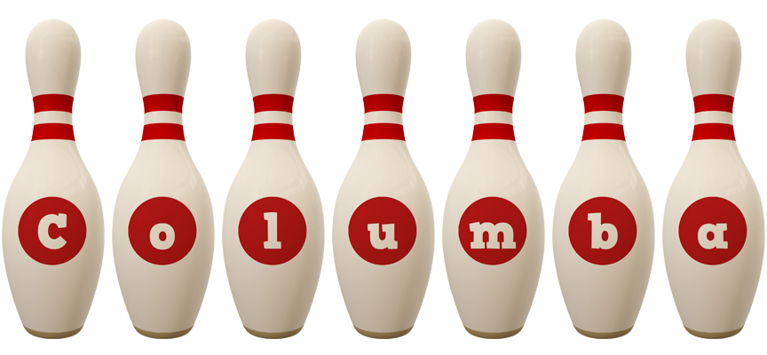 Columba bowling-pin logo