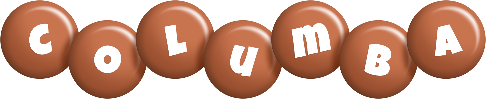 Columba candy-brown logo