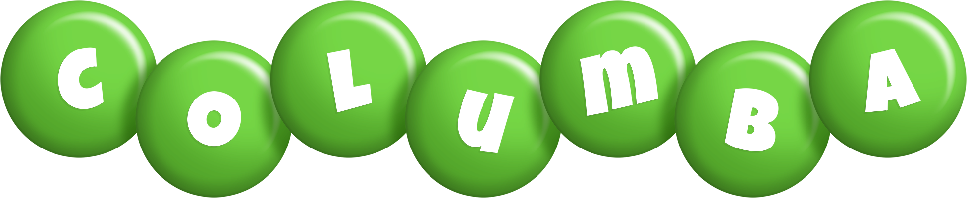 Columba candy-green logo