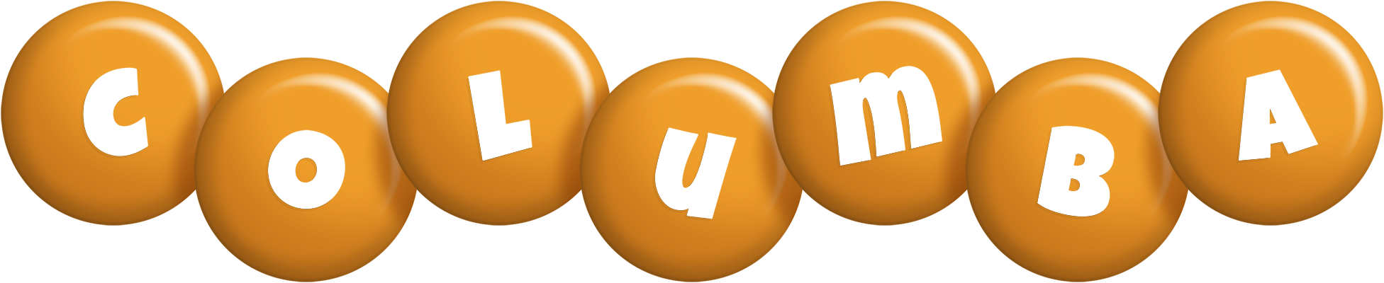 Columba candy-orange logo