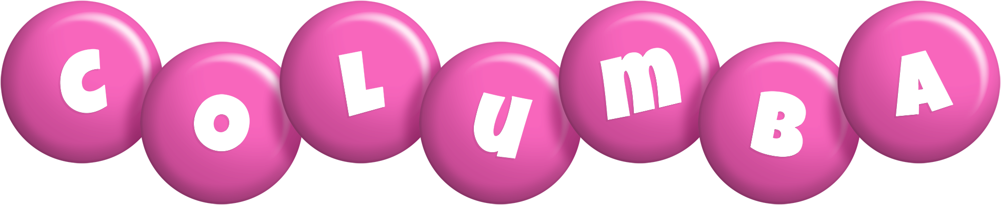 Columba candy-pink logo