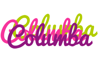 Columba flowers logo