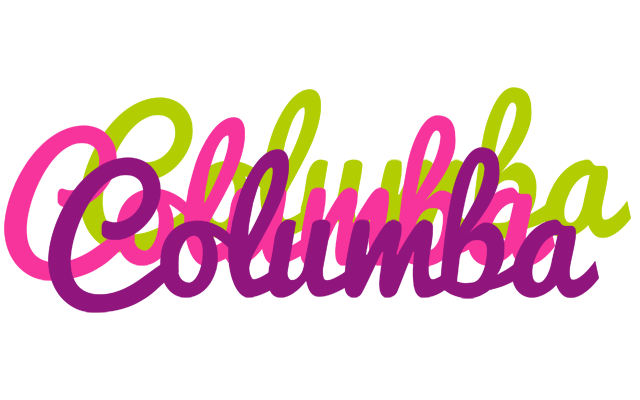 Columba flowers logo