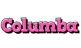 Columba girlish logo