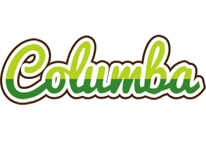 Columba golfing logo