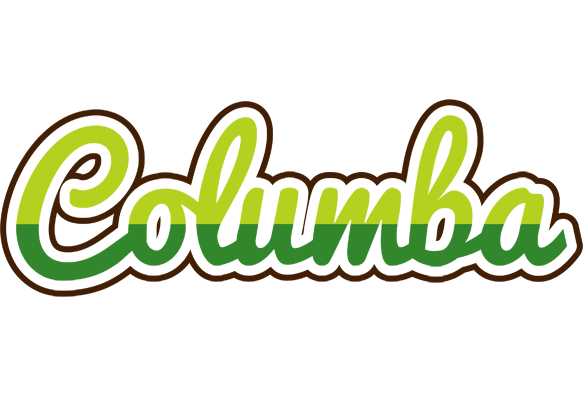 Columba golfing logo