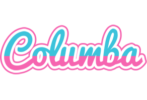 Columba woman logo