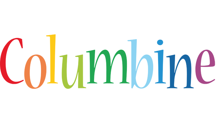 Columbine birthday logo