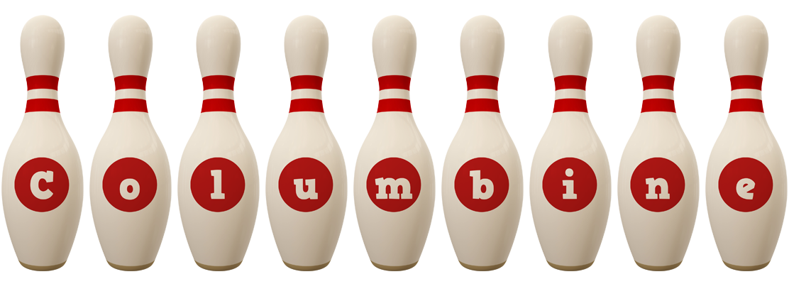 Columbine bowling-pin logo
