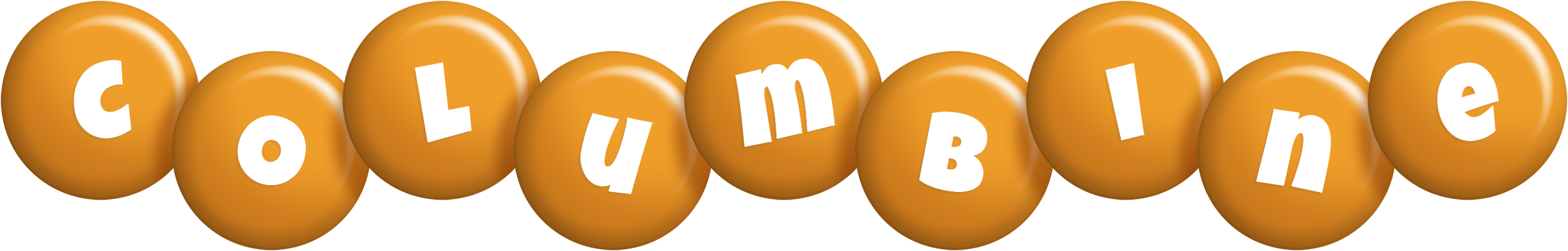 Columbine candy-orange logo