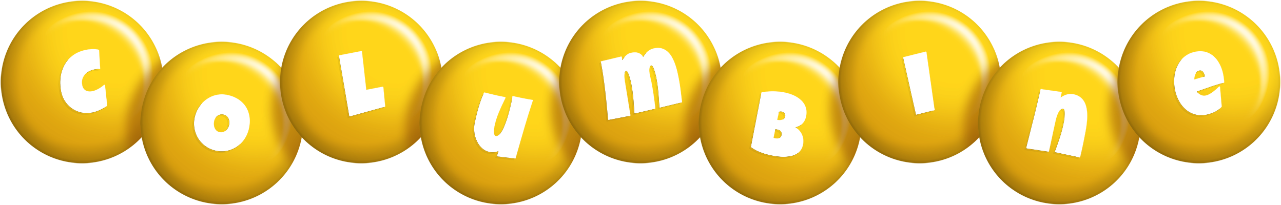Columbine candy-yellow logo