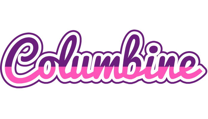 Columbine cheerful logo