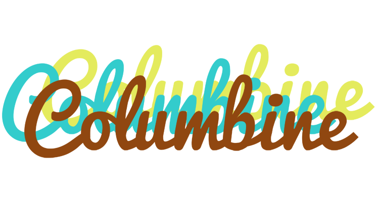 Columbine cupcake logo