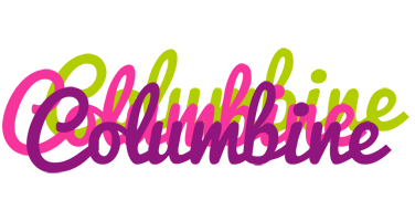 Columbine flowers logo