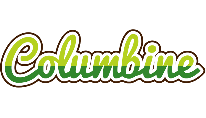 Columbine golfing logo
