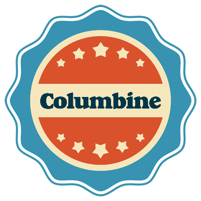 Columbine labels logo