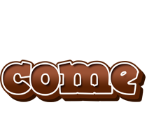 Come brownie logo