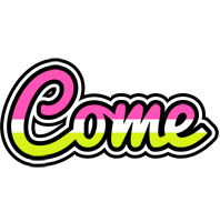 Come candies logo