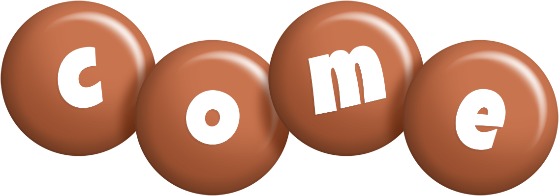 Come candy-brown logo