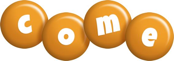 Come candy-orange logo