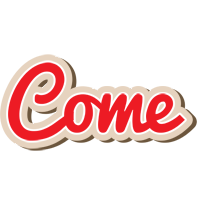 Come chocolate logo