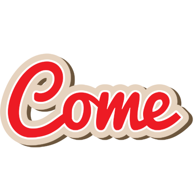 Come chocolate logo