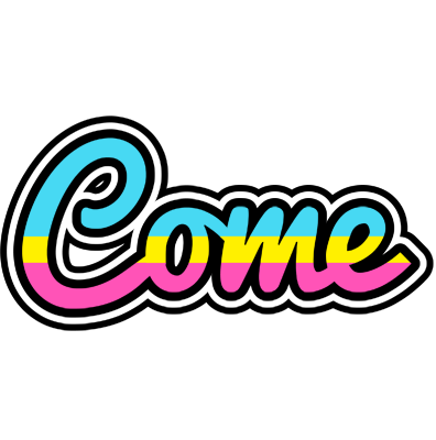 Come circus logo