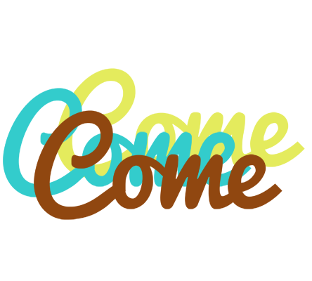 Come cupcake logo