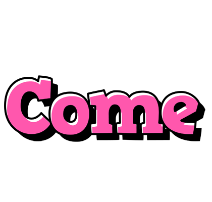 Come girlish logo