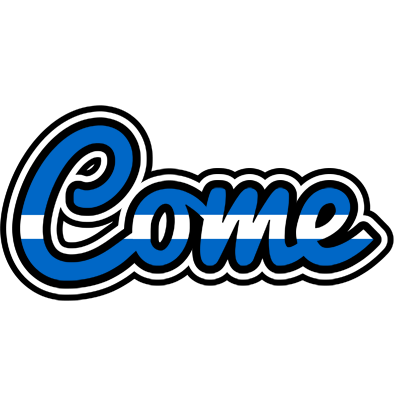 Come greece logo