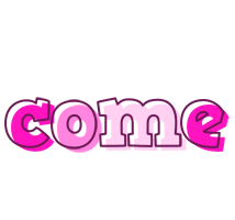 Come hello logo