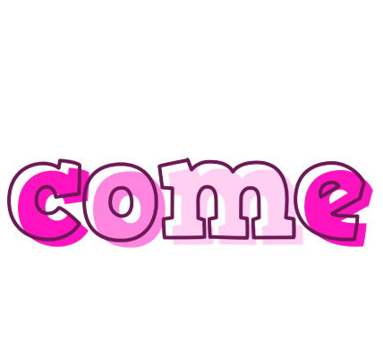 Come hello logo