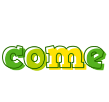 Come juice logo