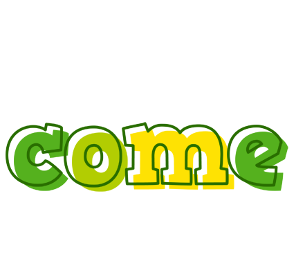 Come juice logo