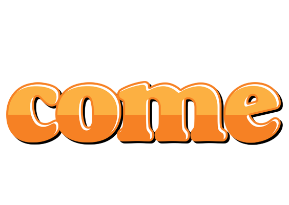 Come orange logo