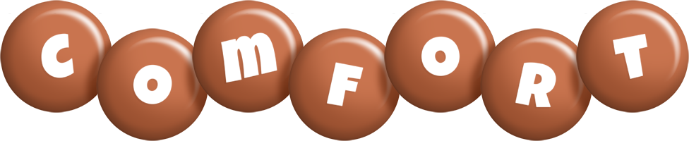Comfort candy-brown logo