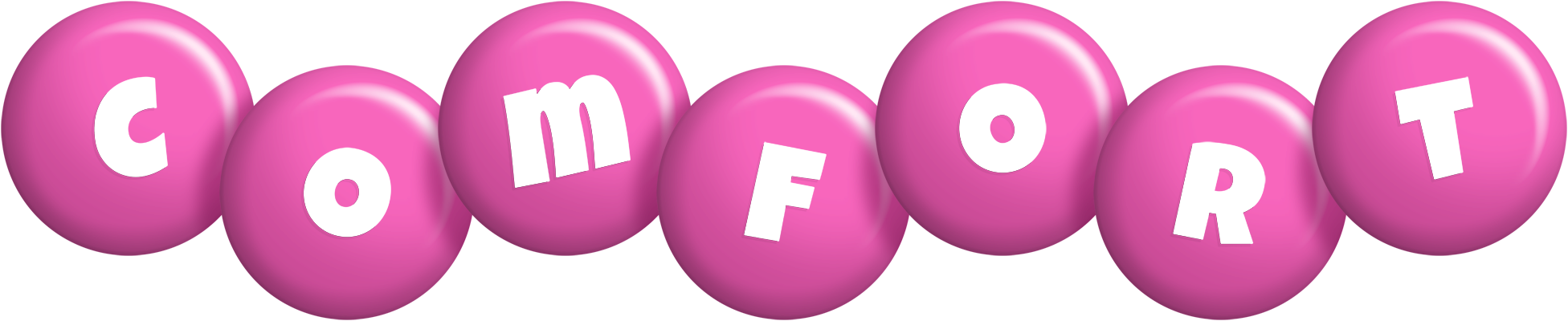Comfort candy-pink logo