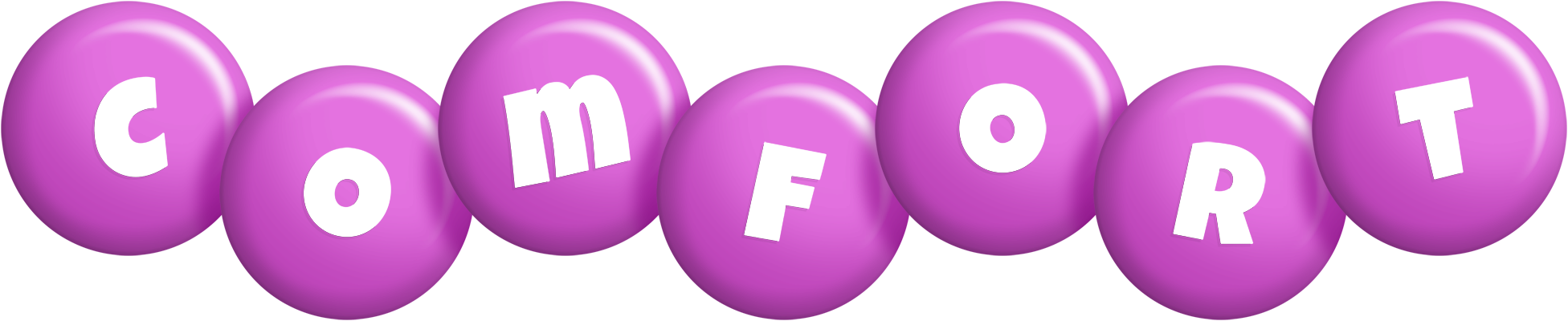 Comfort candy-purple logo