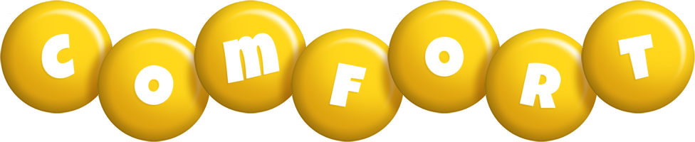 Comfort candy-yellow logo
